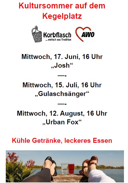 Termine Kultursommer 2026 auf dem Kegelplatz